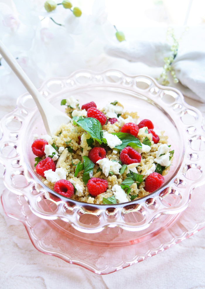 Raspberry Quinoa Salad 6