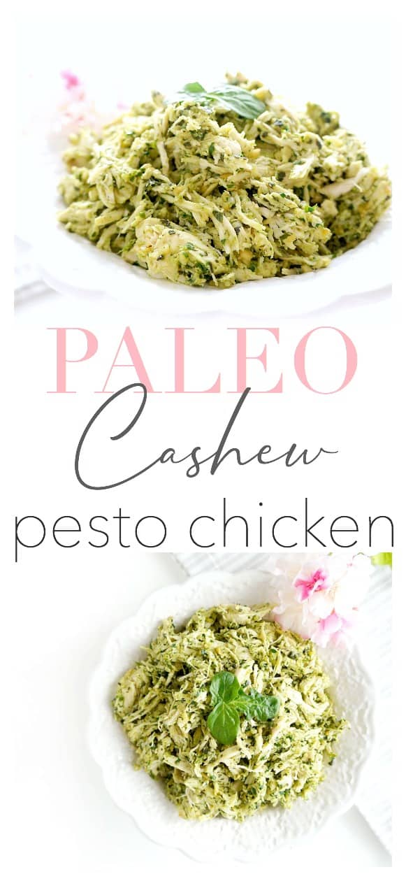 Cashew Pesto Chicken