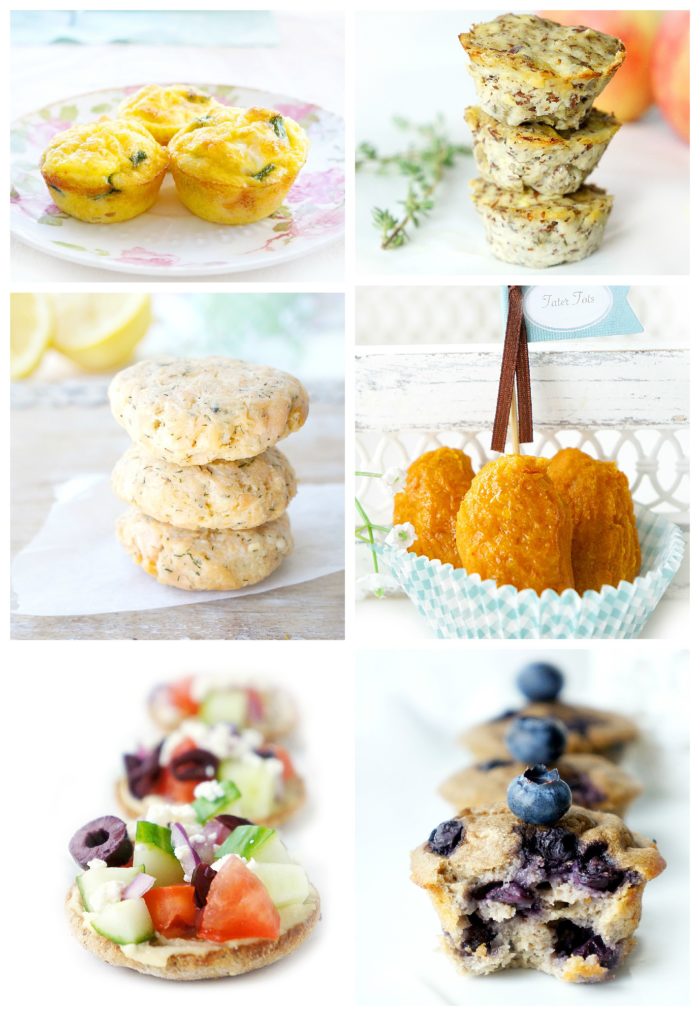 Collage of  Healthy Lunch Box Ideas